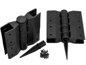 Угол шарнирный, стыковочный элемент 150х30мм Полипропилен