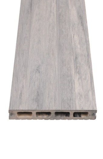 Террасная доска из ДПК WoodVex Select Colorite Бело-серый