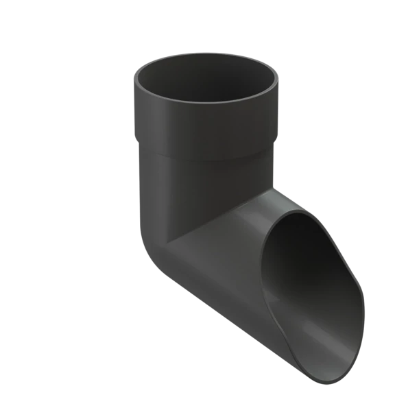 Наконечник для водосточной трубы Премиум (Premium), Графит 7024 Наконечник для водосточной трубы Премиум (Premium), Графит 7024