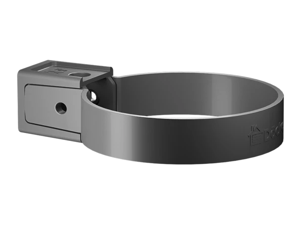 Хомут трубы универсальный водостока Деке Премиум Графит 7024