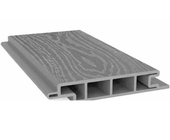 Террасная доска из ДПК Savewood Padus тангенциальный распил пепельный